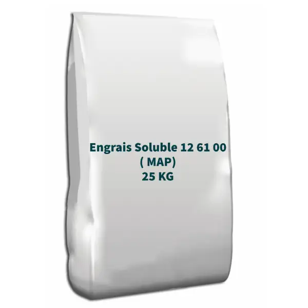 Engrais Soluble 12 61 00 (MAP) - Sac de 25KG